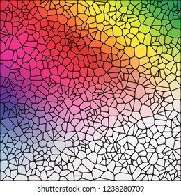 color abstract vector background. pebbles. polygonal style. layout for advertising