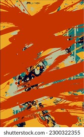 Fondo de grueso del vector abstracto de color