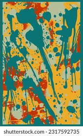 Fondo de grueso del vector abstracto de color