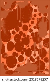 Color abstract vector grunge background