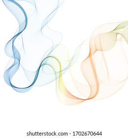 color abstract vector wave. background for presentation. advertising banner