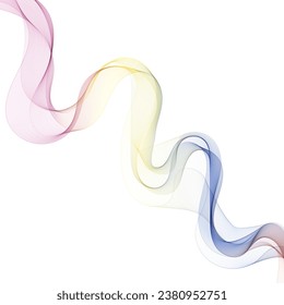 color abstract vector wave. background for presentation. advertising banner. eps 10