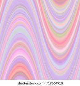 Color abstract wave background from thin curved stripes - vector design in pink tones