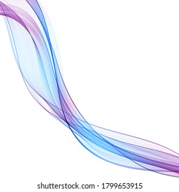 Color abstract wave. Layout for presentation