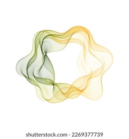 onda abstracta de color. fondo vectorial