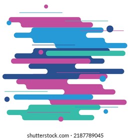 Color abstractions. Graphic template. Vector background