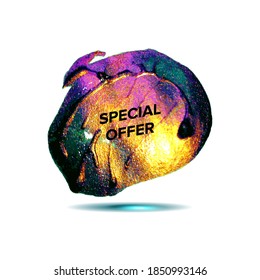 Color acrylic paint. Vector illustration EPS 10