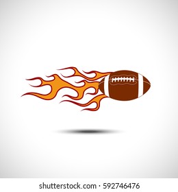 2,080 American Football Ball Fire Images, Stock Photos & Vectors ...