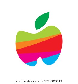 color apple logo