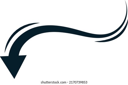  color arrows white background vector