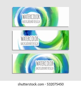 Color art brush paint template. Original nature art brush paint texture background acrylic stroke banner over frame vector illustration. Perfect watercolor design for headline, logo and banner