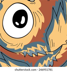 color art eye