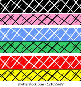Color art lines background