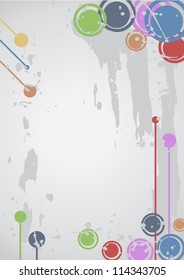 Color art paint background