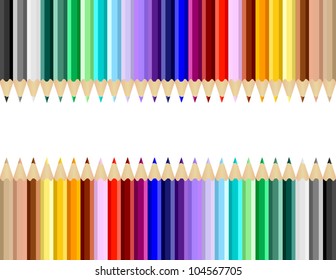 Color Art Pencils Background