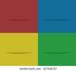 Color art pocket background design