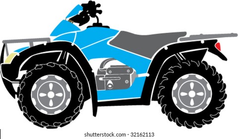 Color ATV moto