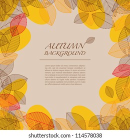 color autumn background