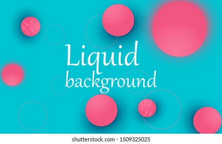 Color background. Abstract fluid design. Dynamic shapes. Vector illustration. Colorful pattern.