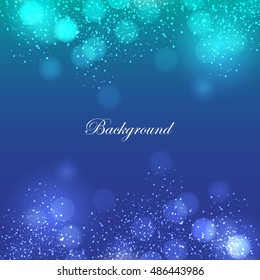 color background with bokeh design