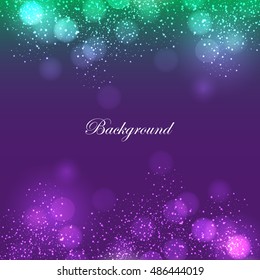 color background with bokeh design