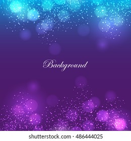 color background with bokeh design