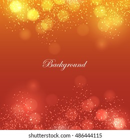 color background with bokeh design