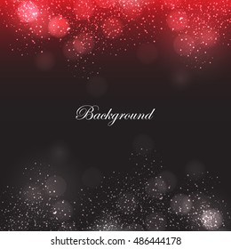 color background with bokeh design