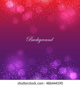 color background with bokeh design