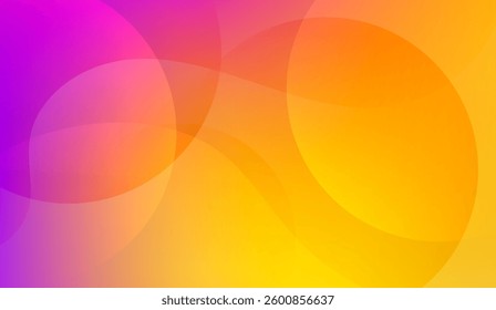 color background design. Fluid shapes composition with trendy gradients. Wavy geometric background.