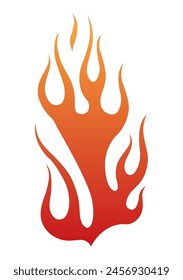 Diseño de fuego de fondo de color. Base para Anuncios, Fondos de pantalla o tarjetas de visita. Ilustración de arte abstracto moderno. patrón de Vector