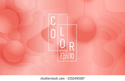Color background. Fluid shapes pattern. Vector illustration. Colorful gradient.