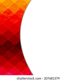 Color Background, With Gradient Mesh, Vector Illustration
