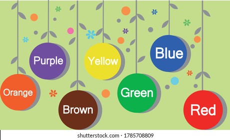 color background name vector free 