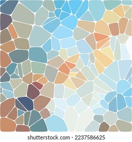 Color Background from pebbles. Abstract vector template for presentation.