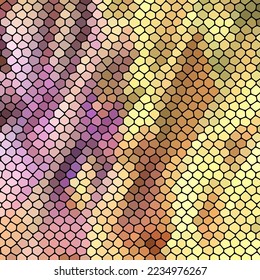 Color background of pebbles. polygonal style. Design element.