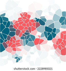 Color background of pebbles. Presentation template. polygonal style. Geometric background.