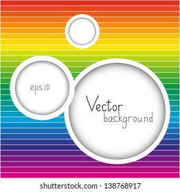 Color background with place for text