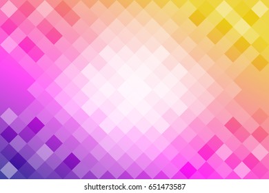 color background with polygonal ornament. vector illustration