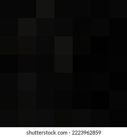 Color background in polygonal style. Vector illustration of a layout for advertising. Black pixel.