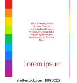 Color background. Vector illustration.