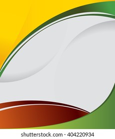 Color background with wave - Abstract Business Background