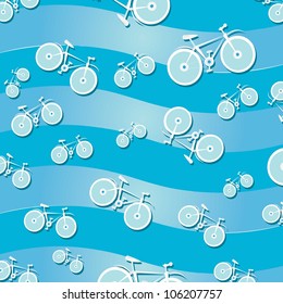 color backgrounds with bikes. vector illustration.
