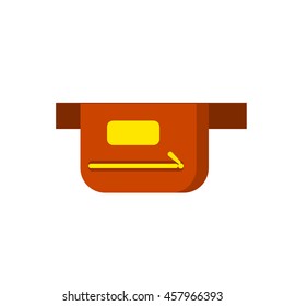 Color Bag. Vector illustration. Flat style