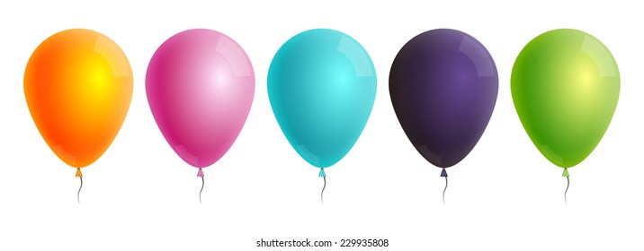 Color balloons for your design