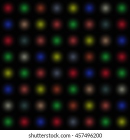 Color balls background. Old video game design for cover brochure, flyer, card. Vector illustration.