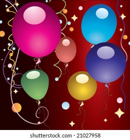color baloons