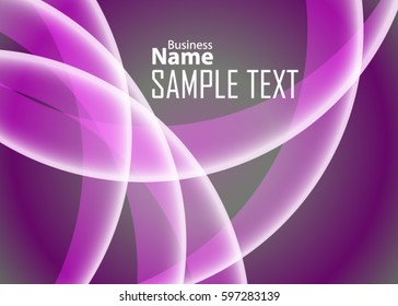 Color banner abstract template for card. Metal Background with waves and reflections. Business background, silver, illustration. Illustration of abstract background with a metallic element