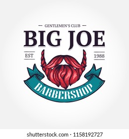 Color barbershop logo