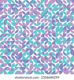 Color Bauhaus Pattern Background Design
